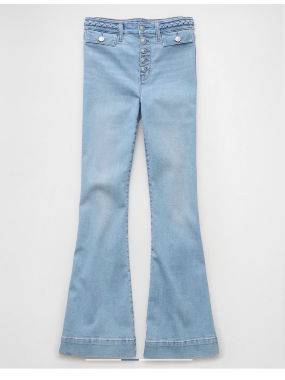 NWT AE Next Level Super
High-Waisted
Flare Jean